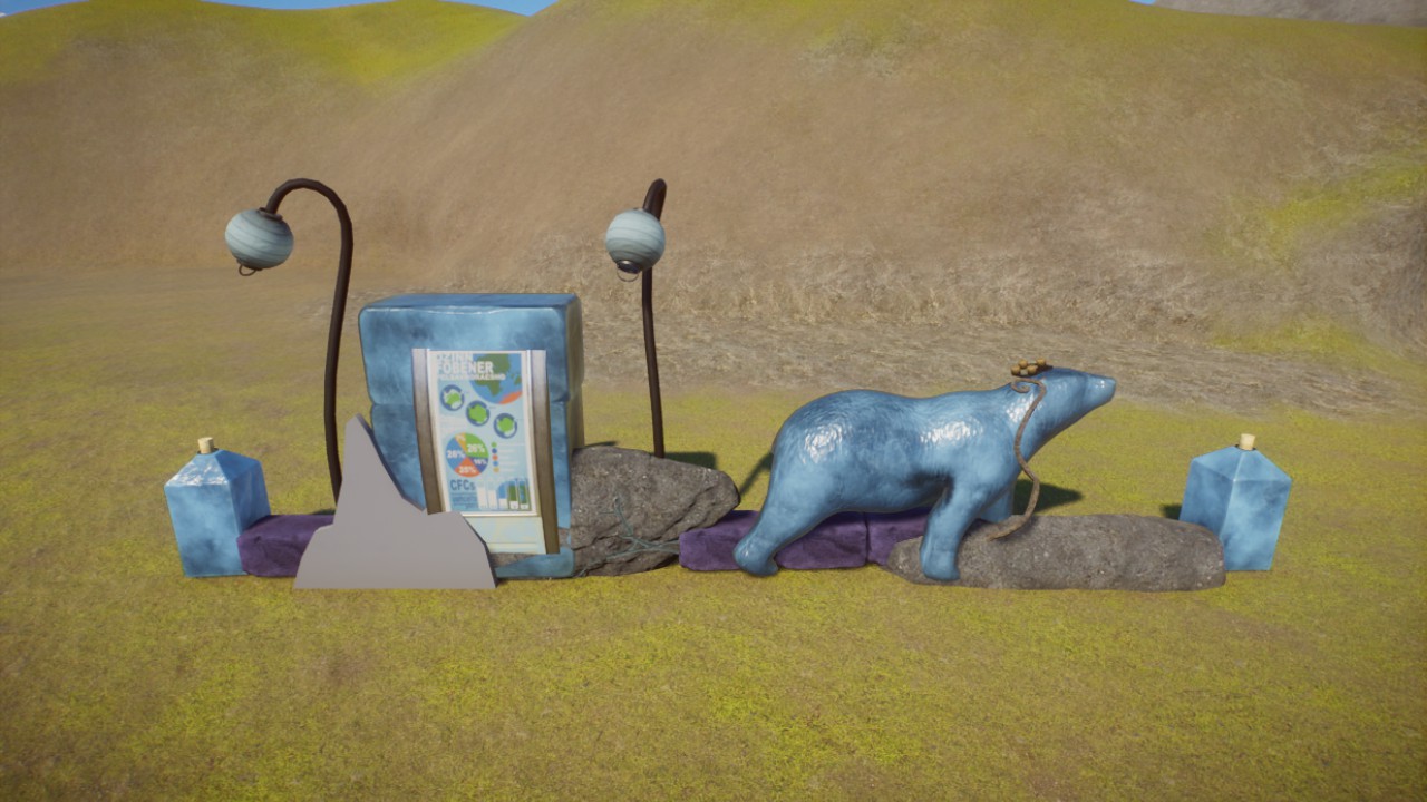 Night Zoo: Pathside Signage