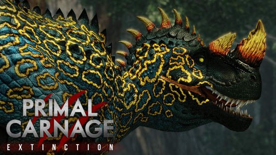 Yellow Ringed Ceratosaurus