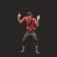 TF2 Scout Laughing Sound Effect for Players Leaving The Server.