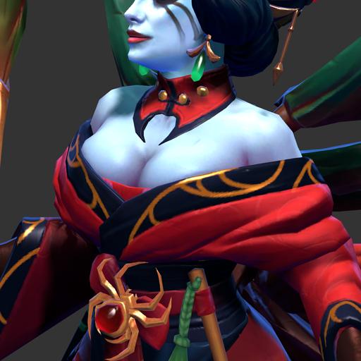 Jorogumo - shoulders
