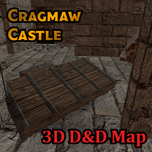 Cragmaw Castle 3D DND Map - Lost Mine of Phandelver, Chapter 3