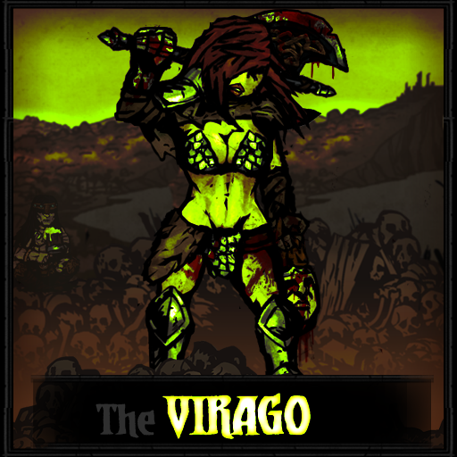 New Colours For Kahvipannu's Virago The Red Tanja- Leper skins