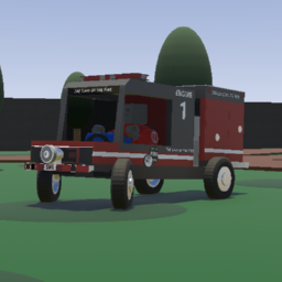 Small Motors P01M | Small County Fire Dept. | Engine 101 "The Land of the Fire"