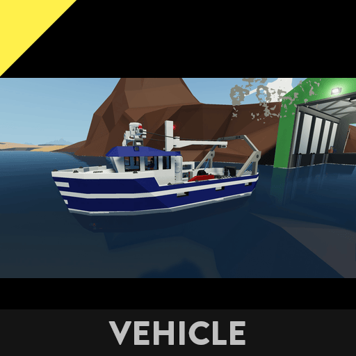Small Crab/Lobster pot boat (Updated as of the sail update) preview