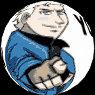 Vergil's "scum" shove sound.