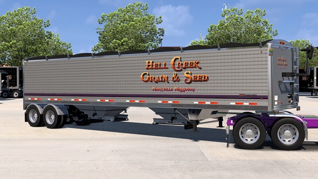 Hell Creek Grain & Seed Skin Pack for the Pizzster Wilson Commander, Timpte and Wade