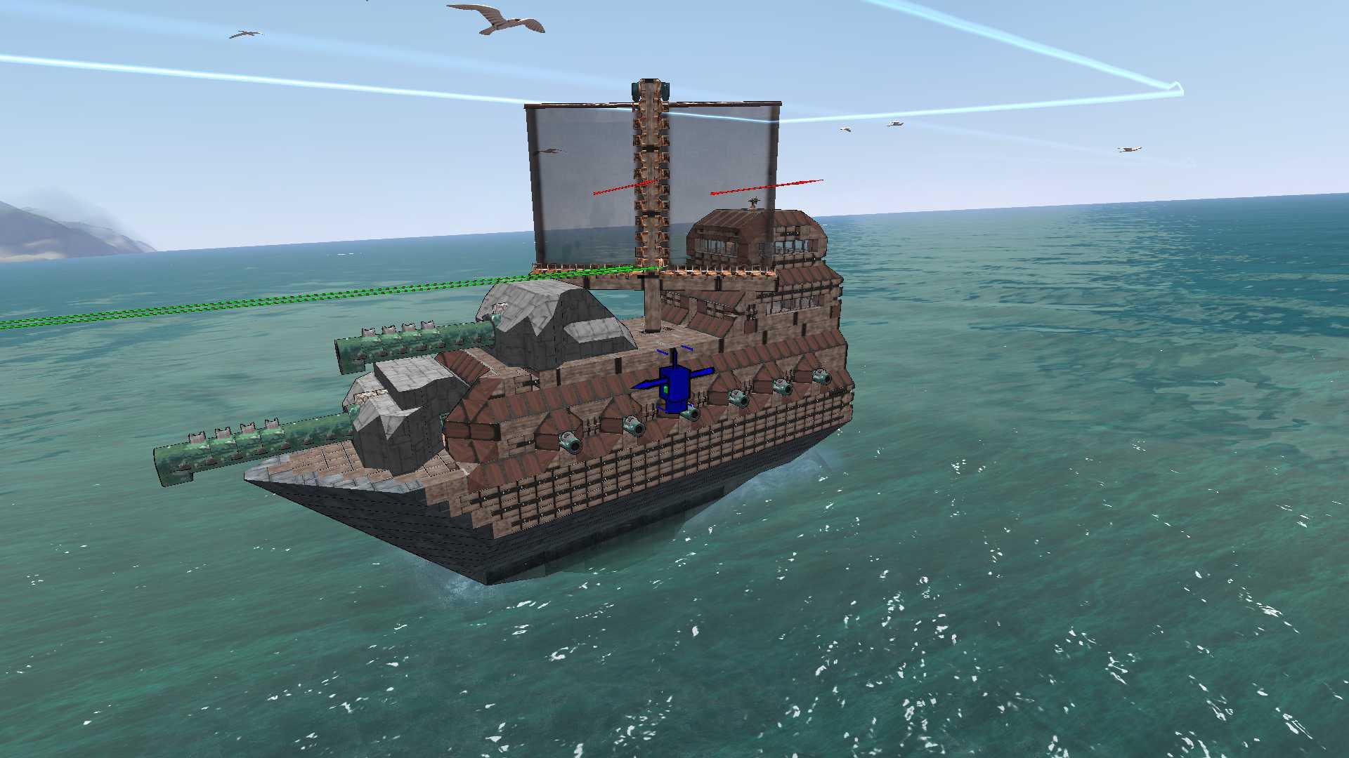 FixedWoodenGunship