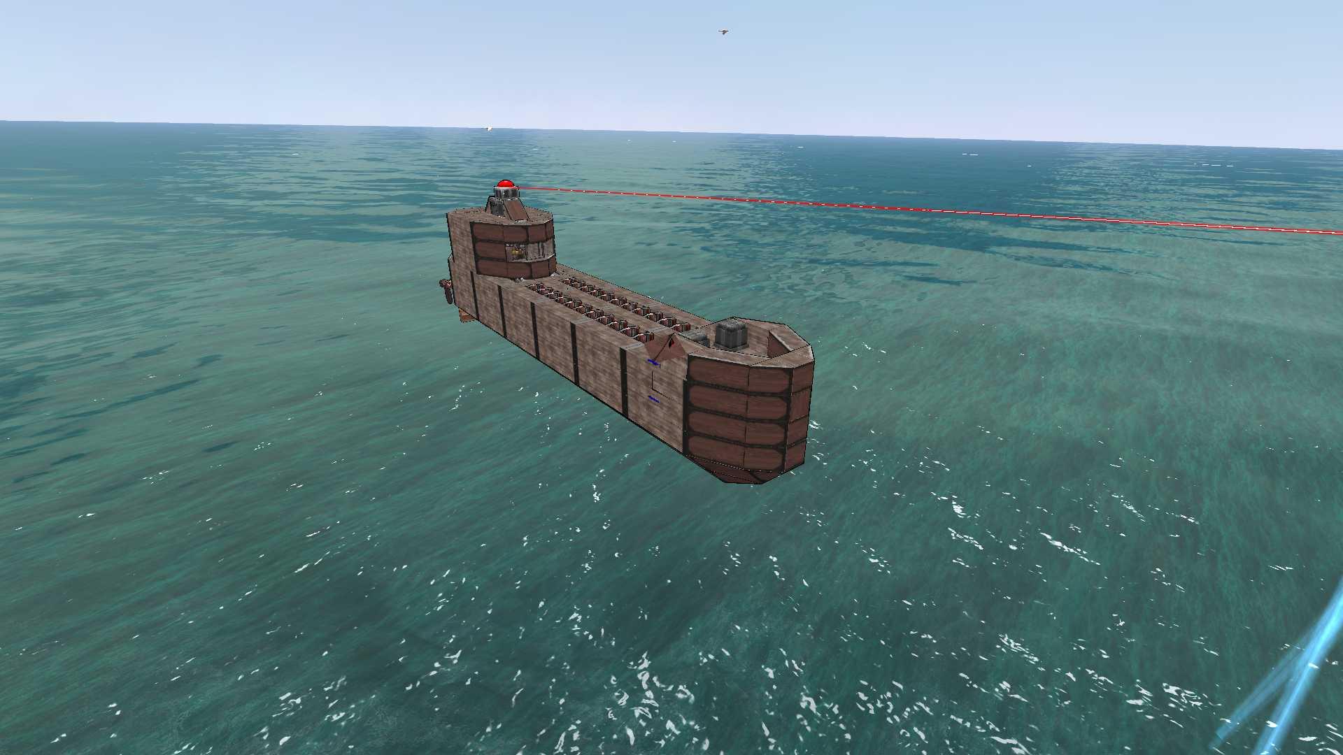 Minuature Starting Missile Boat