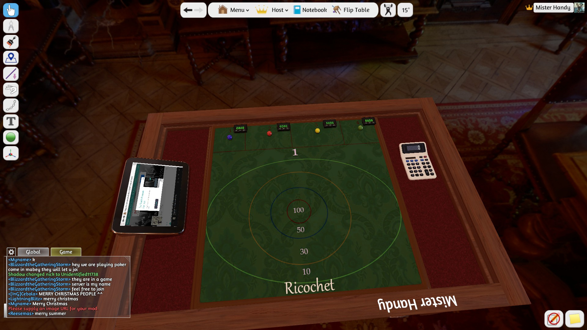 Ricochet - A Game of Aim