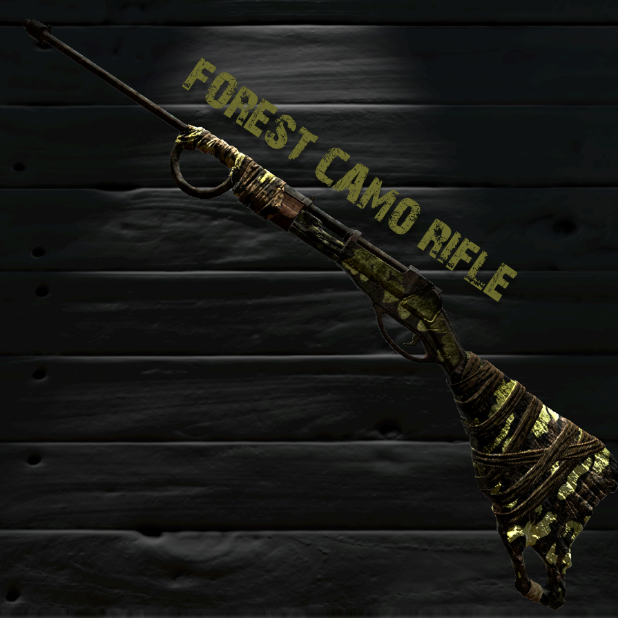 Forest Camo Rifle