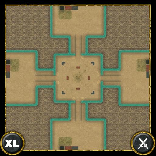 Simple flat XL 4 players v358 cross