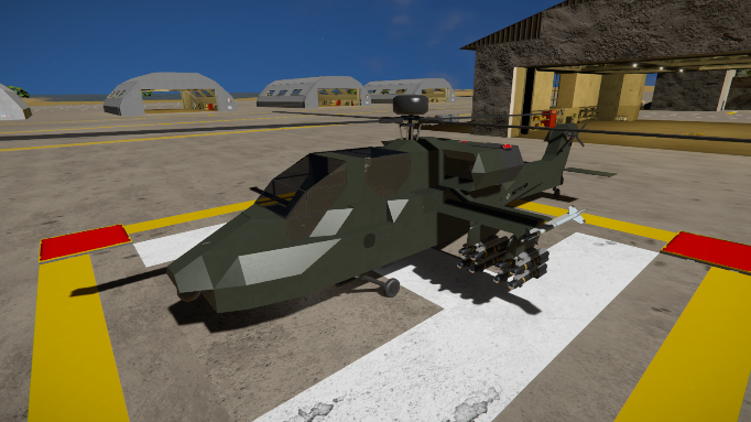 [ParallelWorld] AH-64 D/E/MKI Attack helicopter