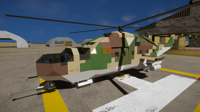 [ParallelWorld] Mi-24P Utility helicopter