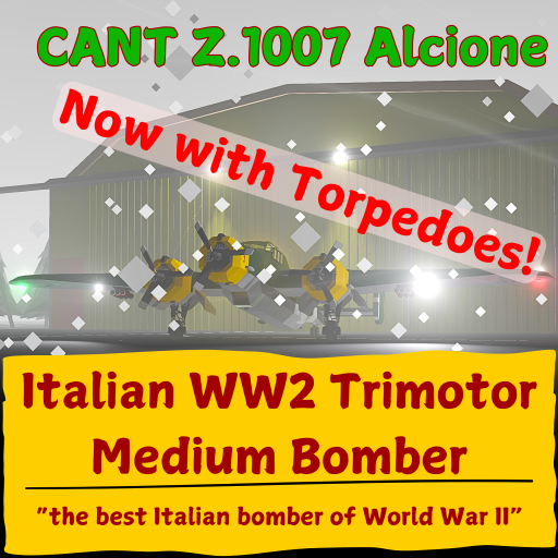 CANT Z.1007 Alcione [Torpedo Variant]