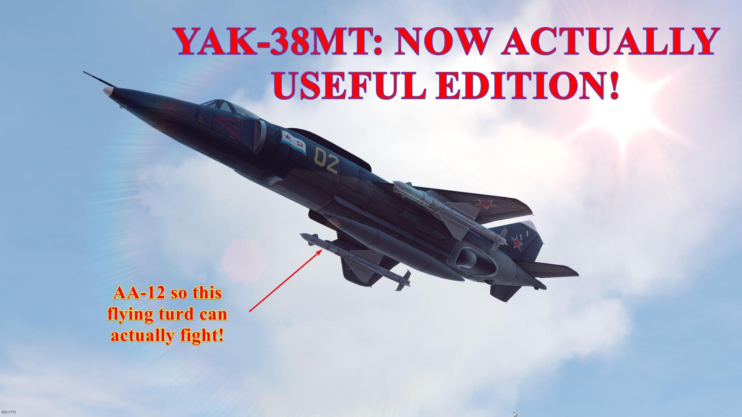 Yak 38MT (R-77 & KH-31AP) Reupload