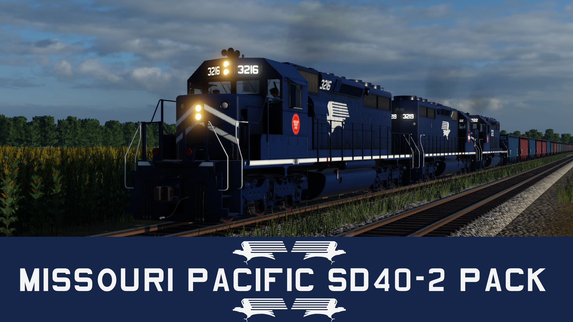 Missouri Pacific EMD SD40-2C Pack