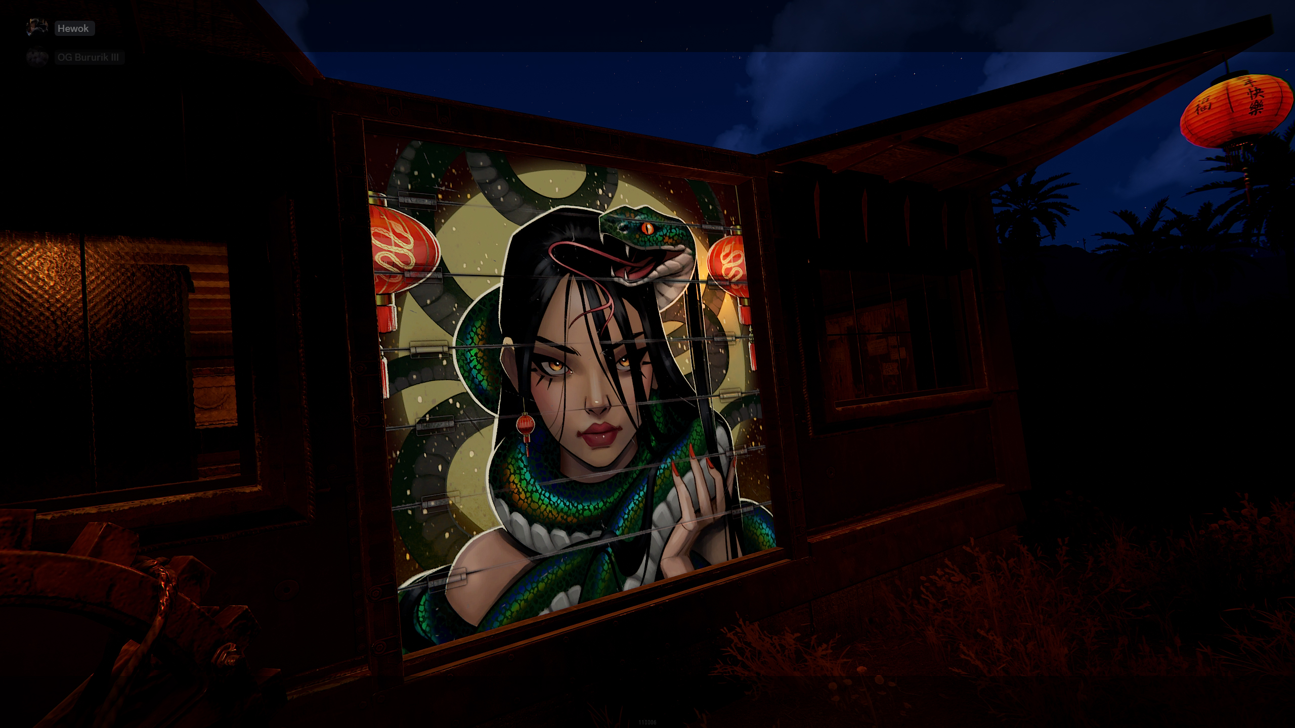 Snake Lord Garage Door