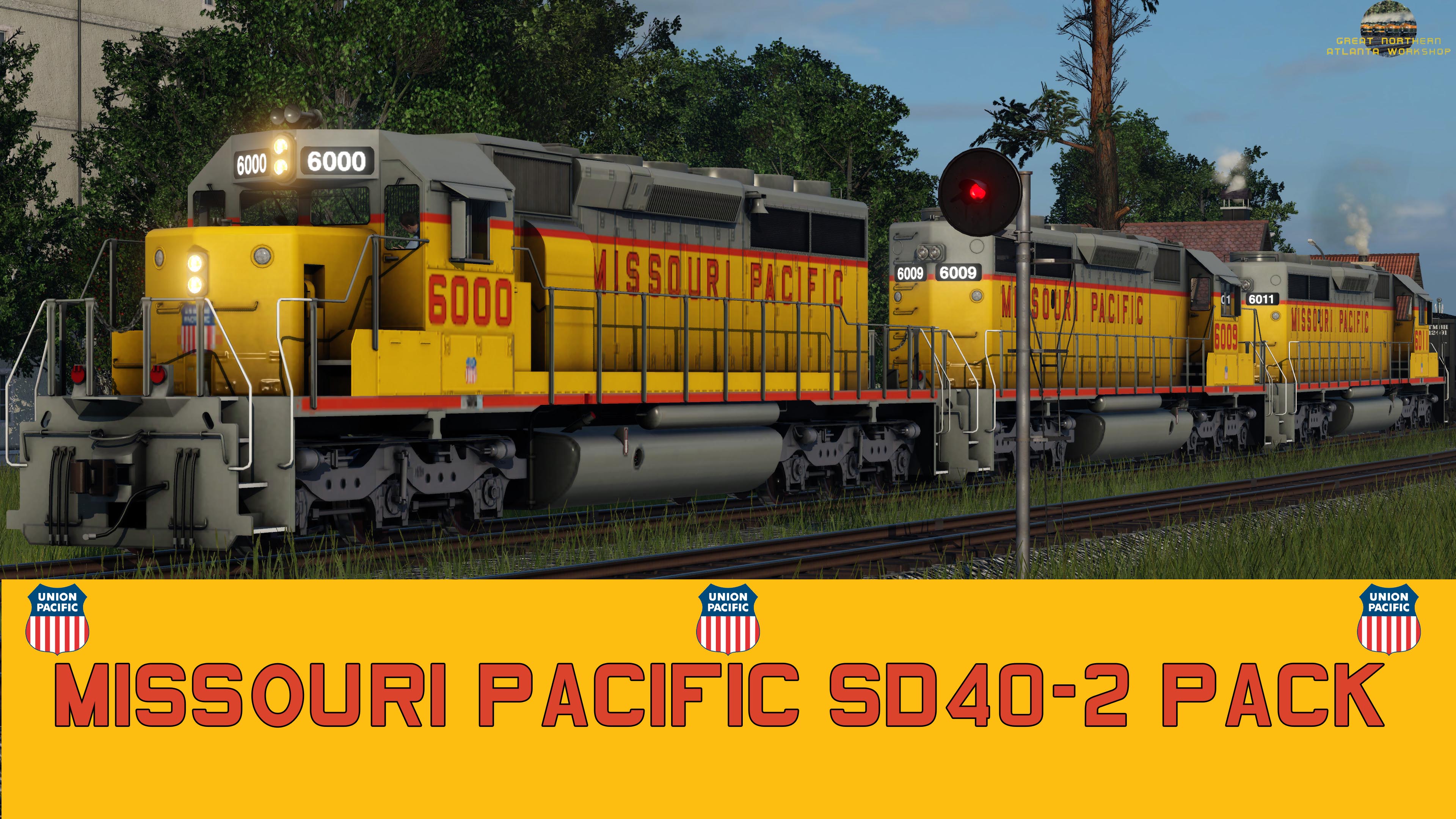 Missouri Pacific EMD SD40-2 Pack 2