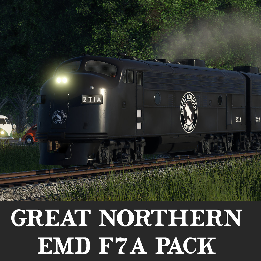 EMD F7 Expansion: Great Northern Freight F7A Skin Pack 1 of 3