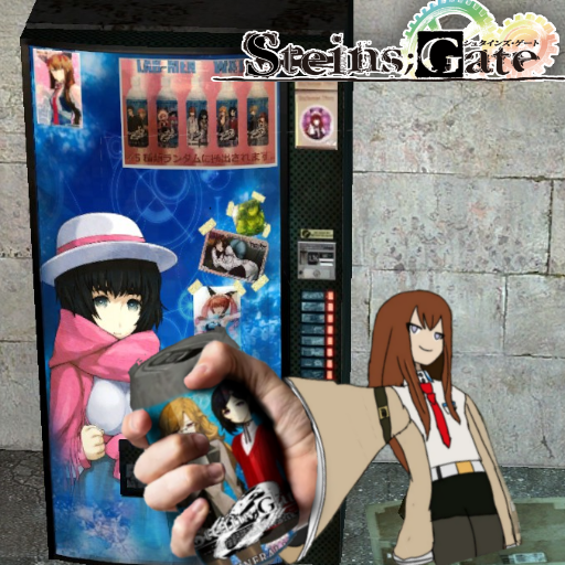 Steins;Gate vending machine