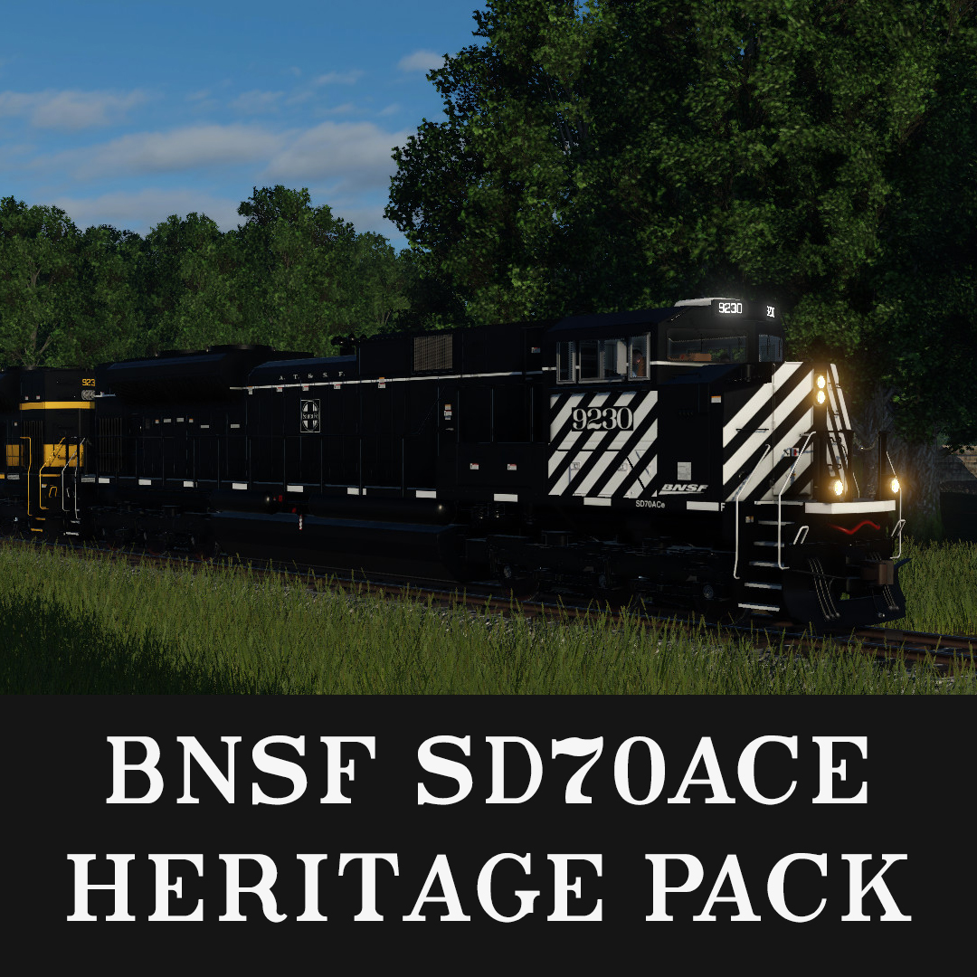 BNSF SD70ACe Heriage Pack