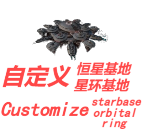 Customize starbase and orbital ring