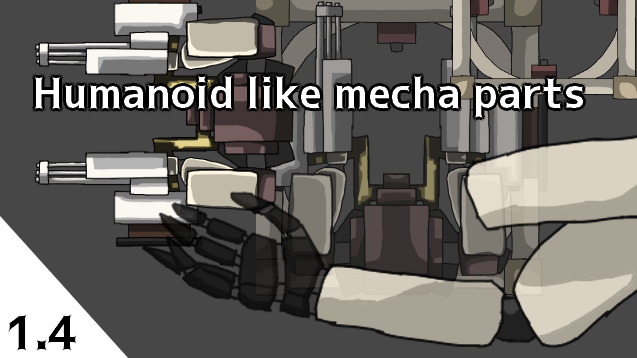 humanic like mecha parts
