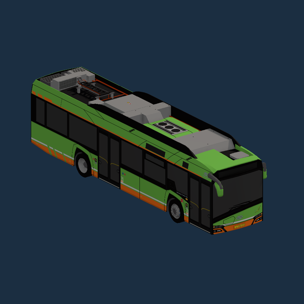 Nanning Bus (Solaris Urbino 12 IV Electric by _T_B_N_)