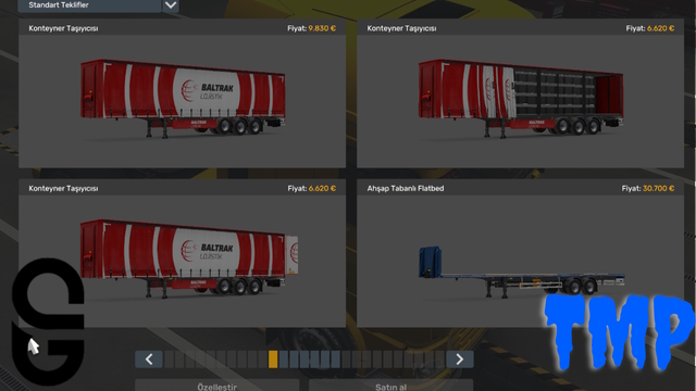 Baltrak Lojistik Trailer TruckersMP