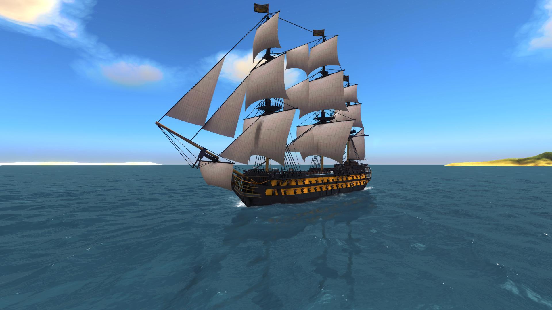 Le Bucenture oriented 2nd Rate Sailing Ship