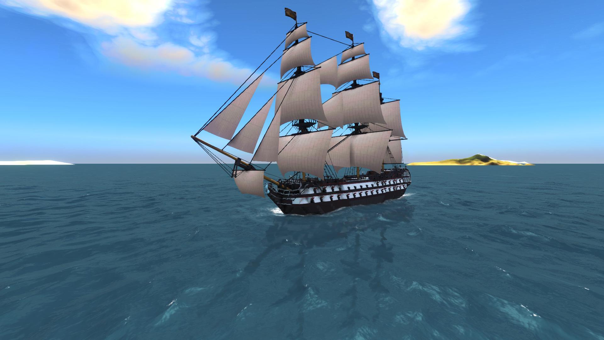 St Pavel oriented 2nd Rate Sailing Ship