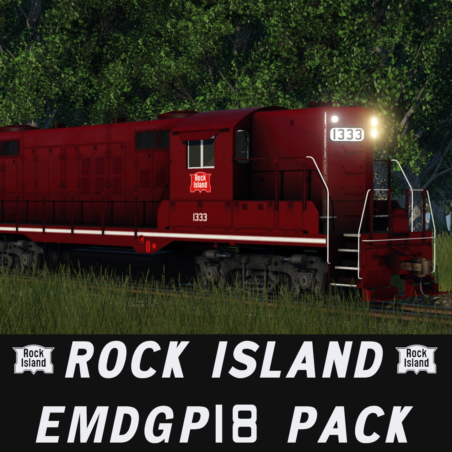 Chicago, Rock Island & Pacific GP18 Pack