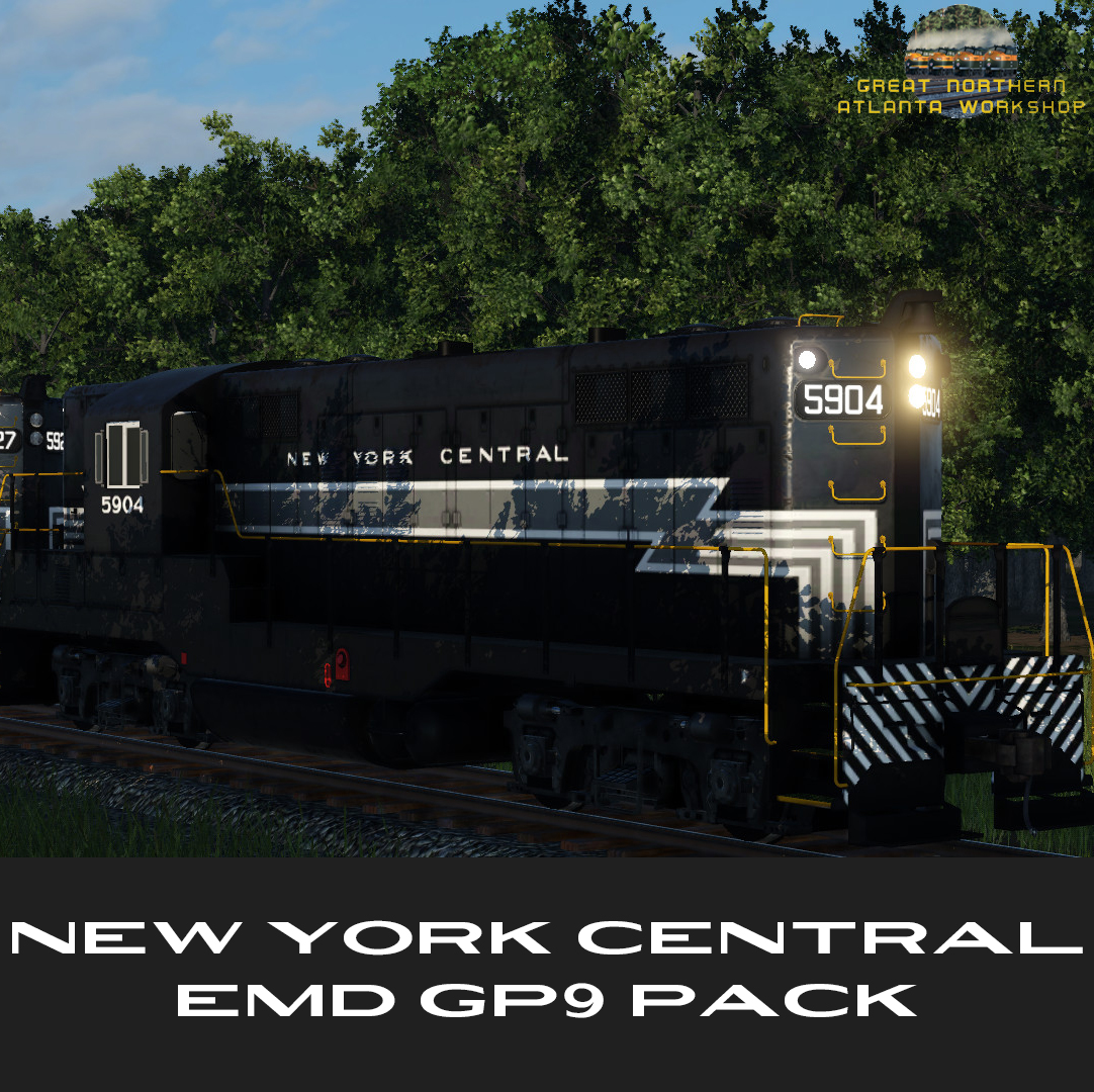 New York Central Railroad EMD GP9 Pack