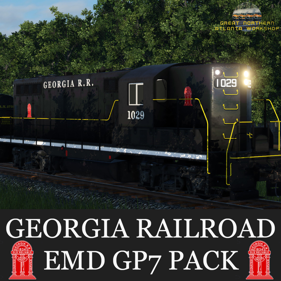 Georgia Railroad EMD GP7 Pack