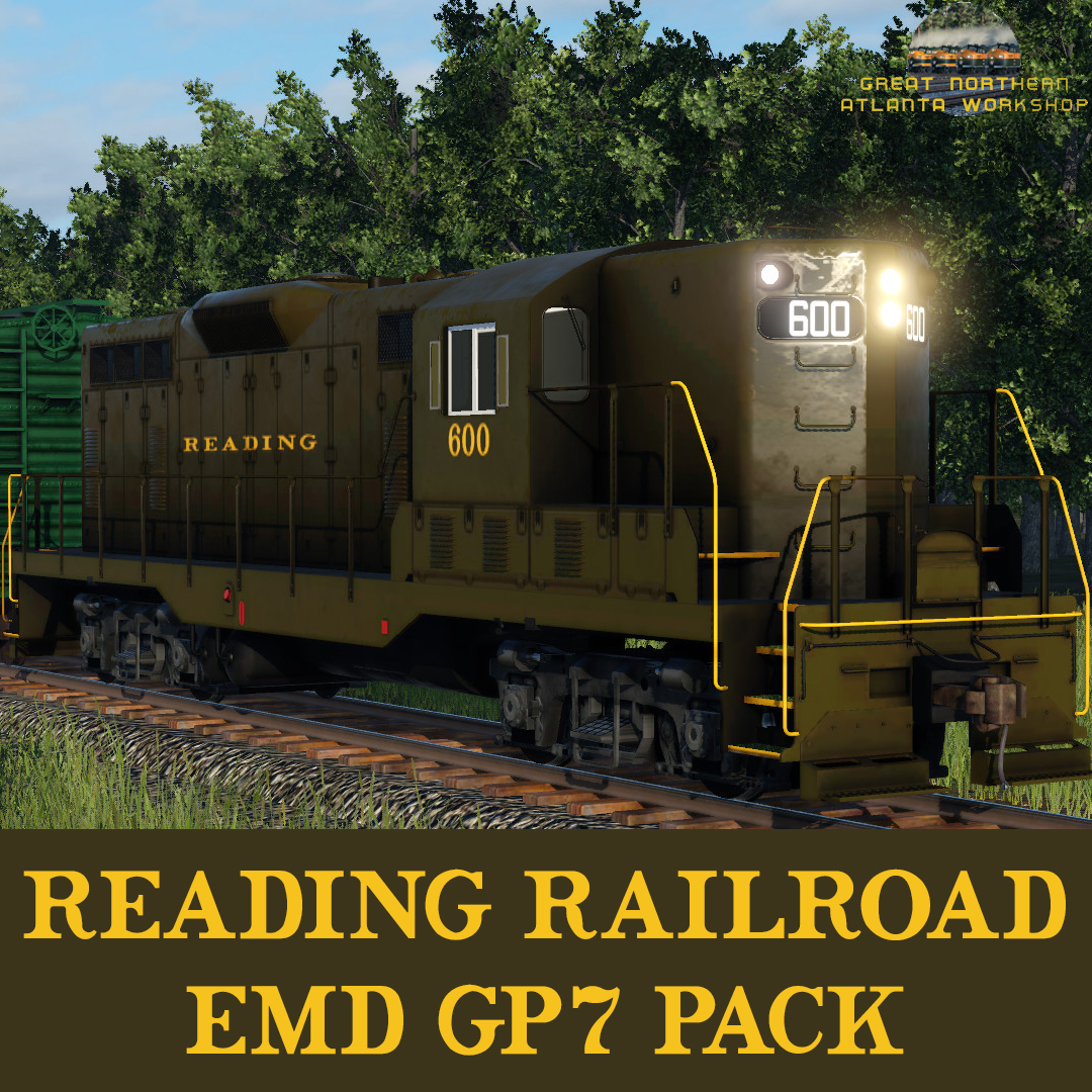Reading Railroad EMD GP7 Pack