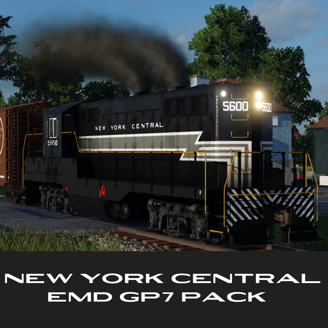 New York Central Railroad EMD GP7 Pack.