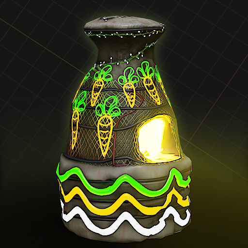 Neon Carrot Furnace