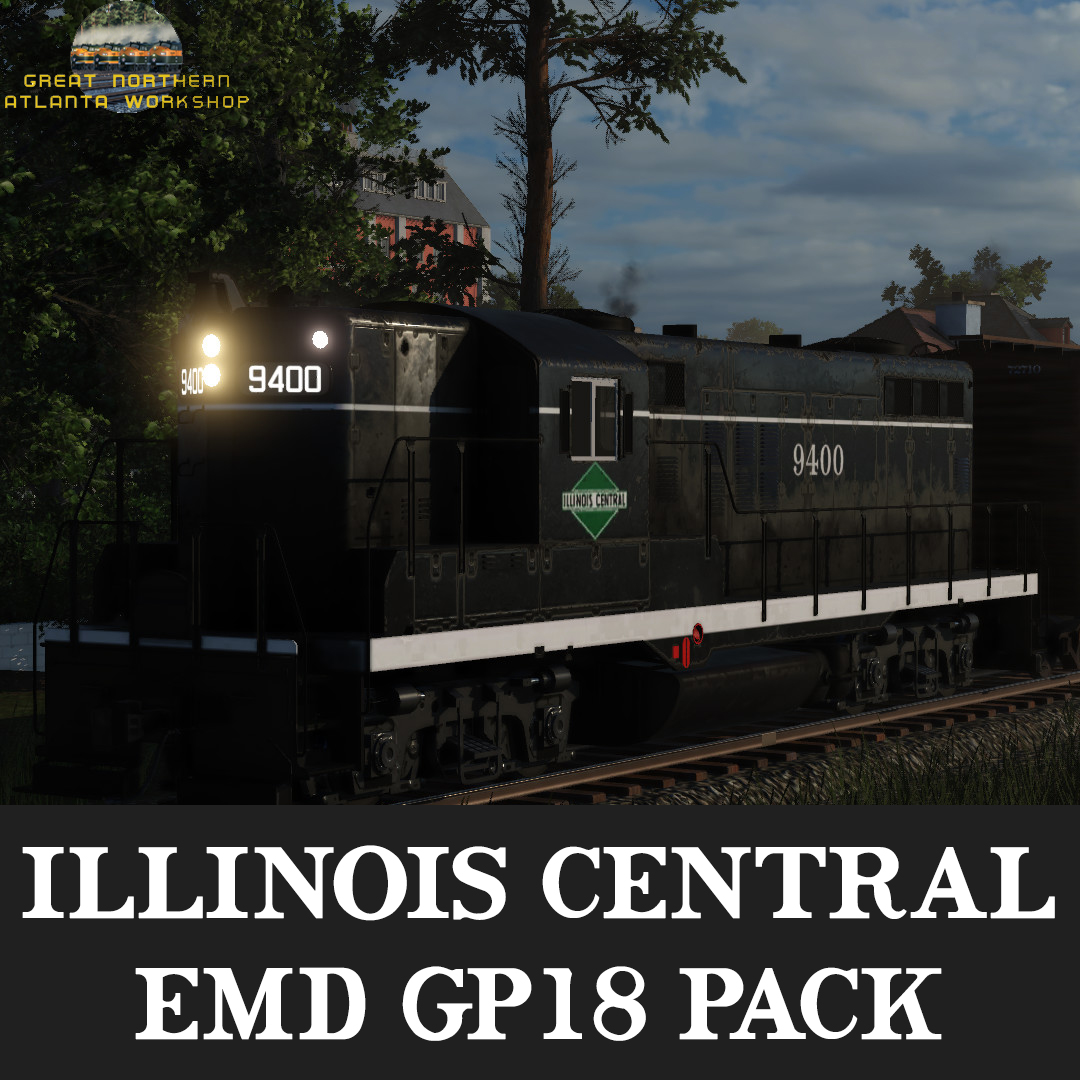 Illinois Central GP18 Pack