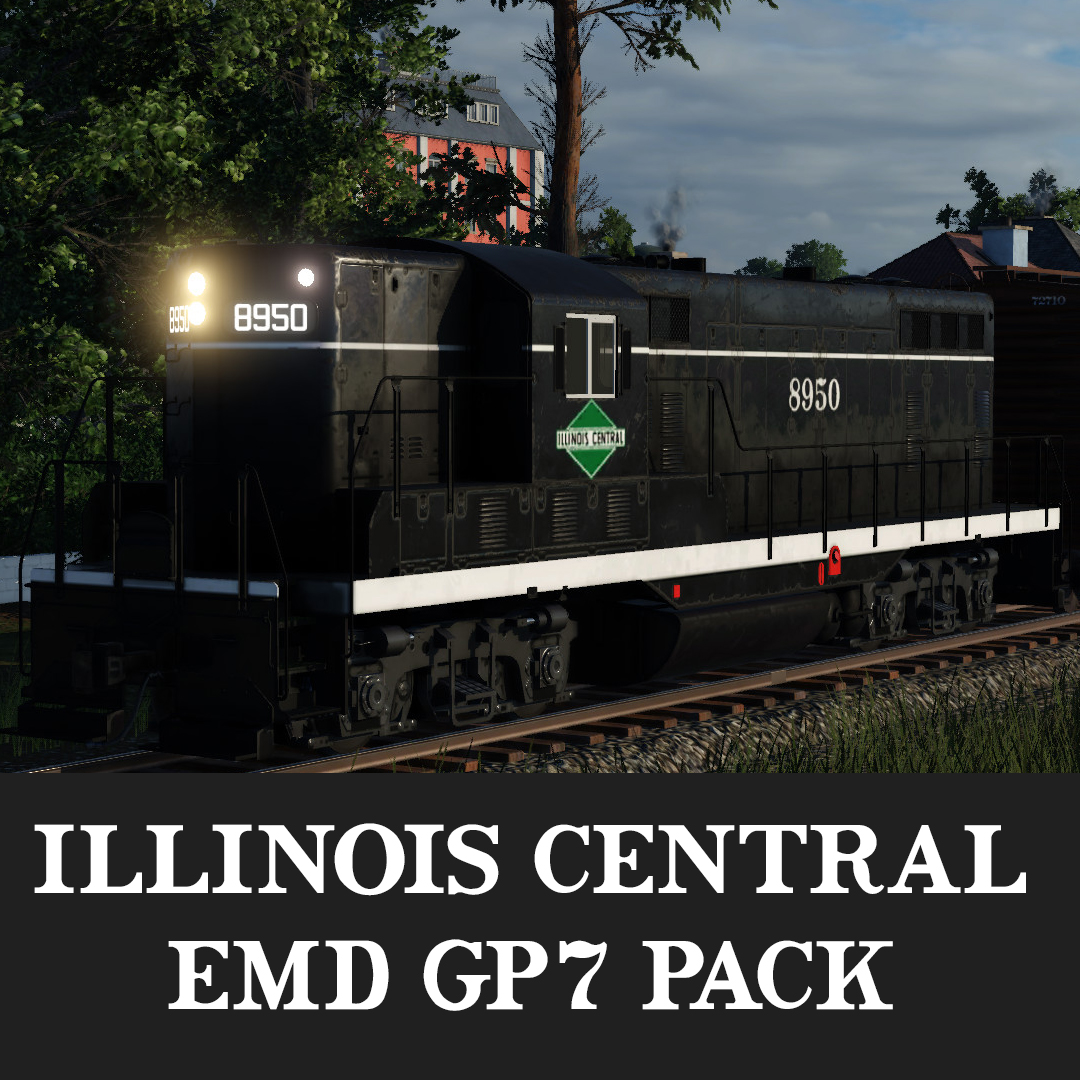 Illinois Central GP7 Pack