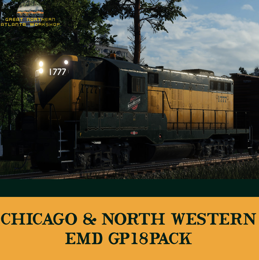 Chicago & North Western EMD GP18 Pack