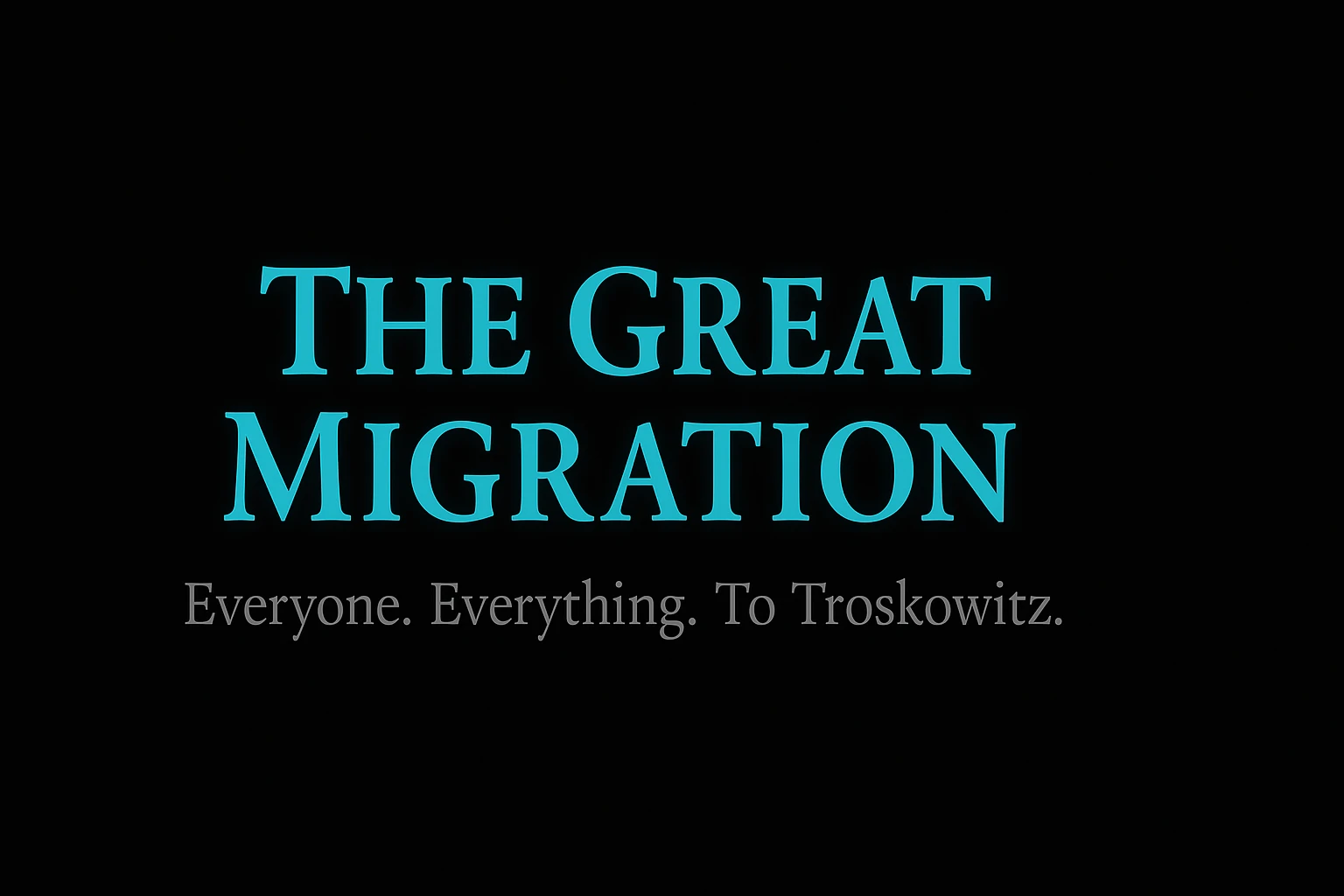 The Great Migration
