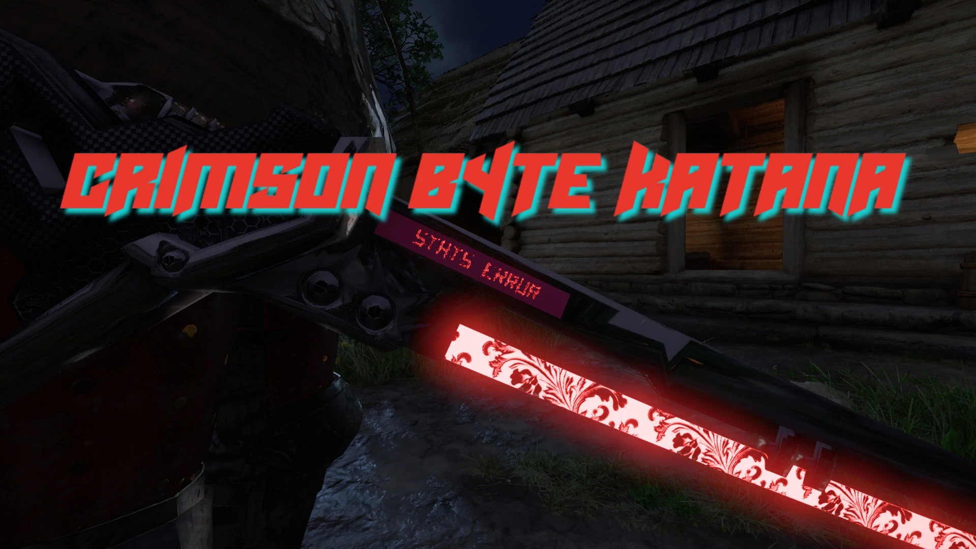 Crimson Byte Katana