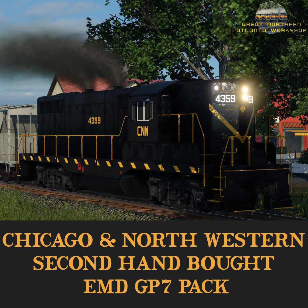 Chicago & North Western Second Hand EMD GP7 Pack