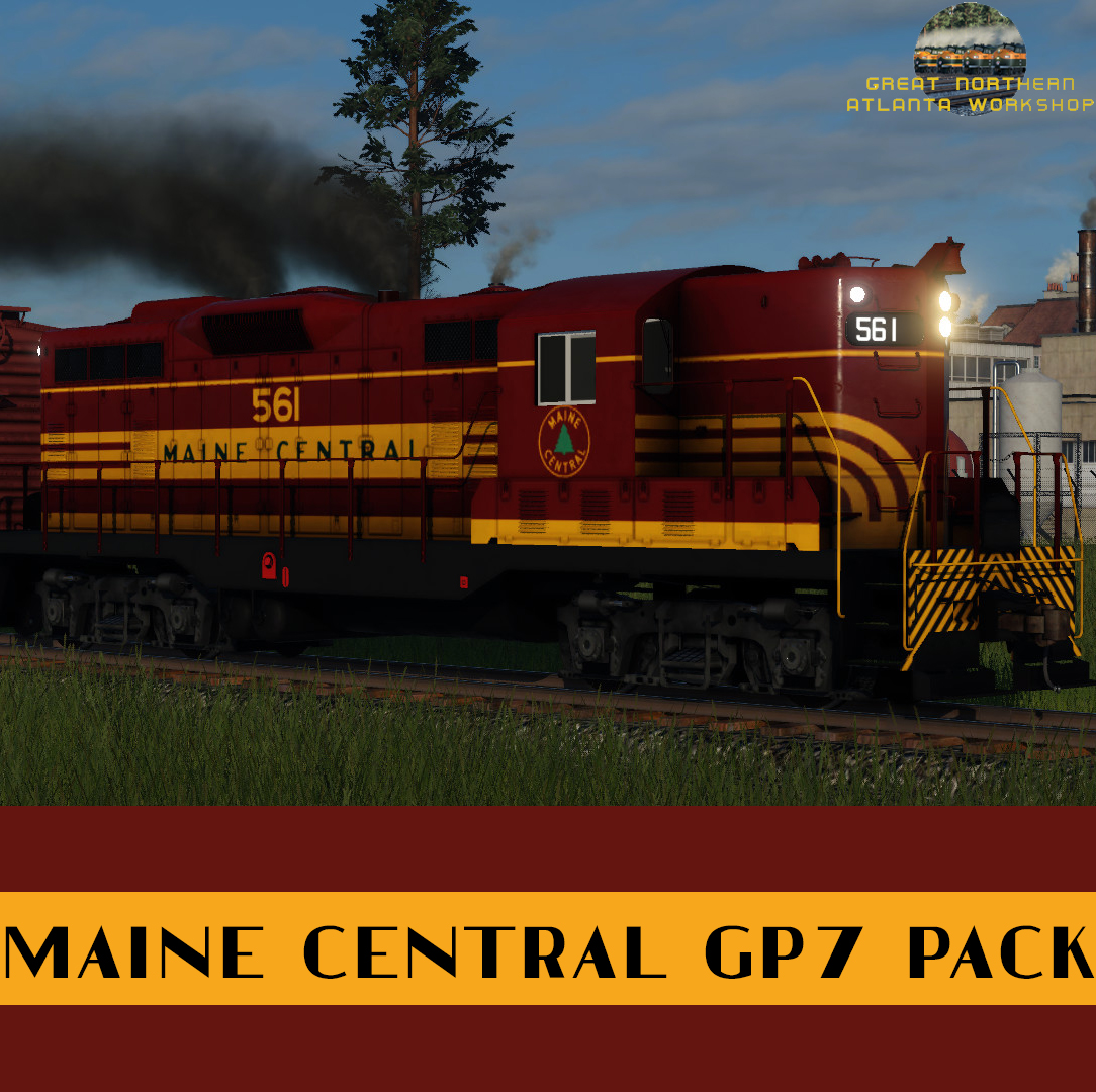 Maine Central EMD GP7 Pack