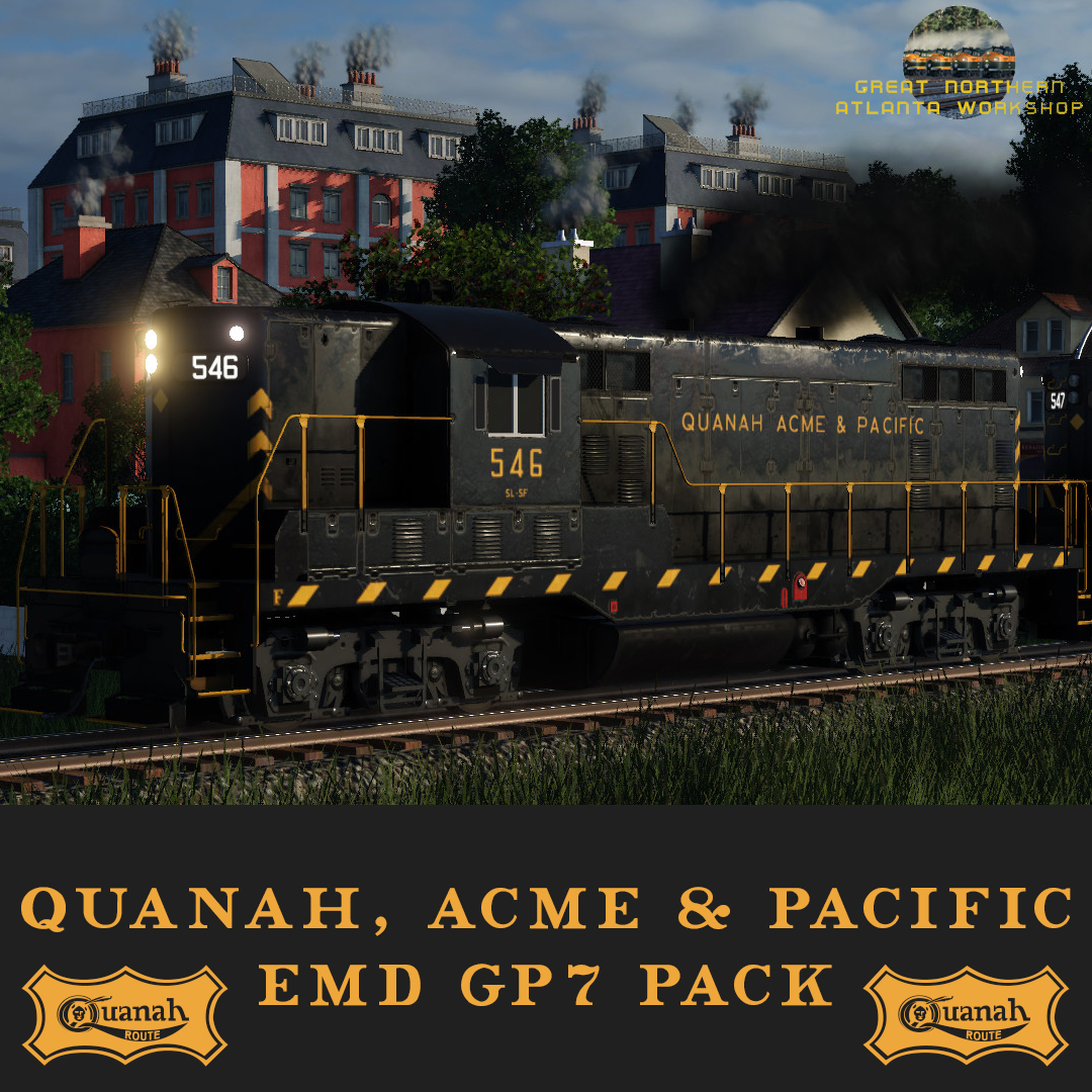 Quanah, Acme & Pacific EMD GP7 Pack