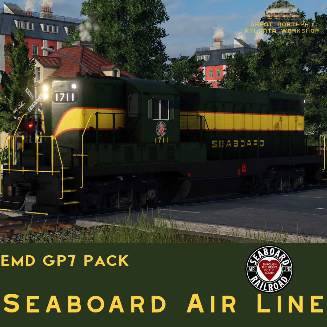 Seaboard Air Line EMD GP7 Pack