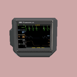 [Hospital] Wall Monitor