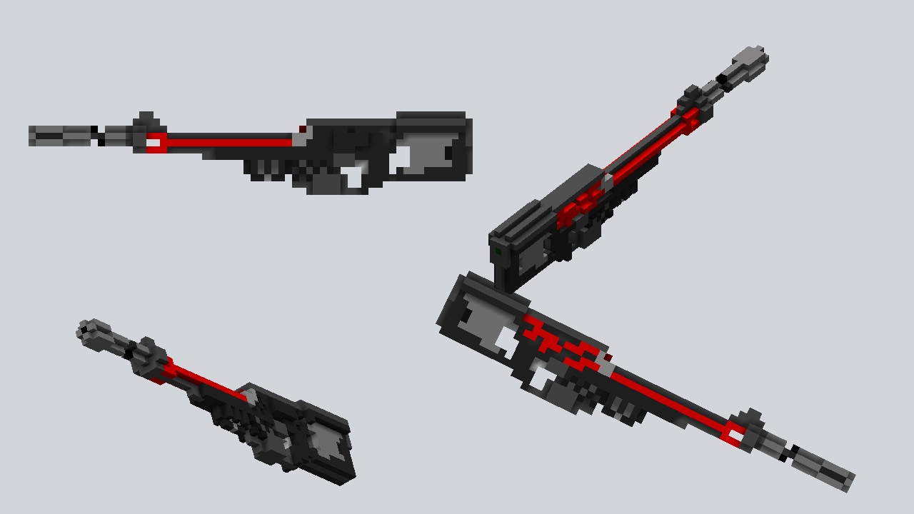 futuristic rifle