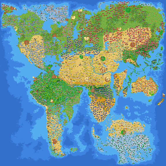 Pangea Forming populated fun
