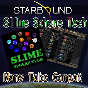 Many Tabs - Slime Sphere Tech Mod